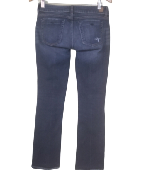 GUESS 81 straight Preppy Y2K 90's Nostalgia stretch jeans - women's - Picture 3 of 6